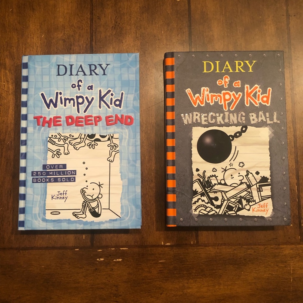 NEW Diary of a Wimpy Kid Books (14th & 15th books in the series)